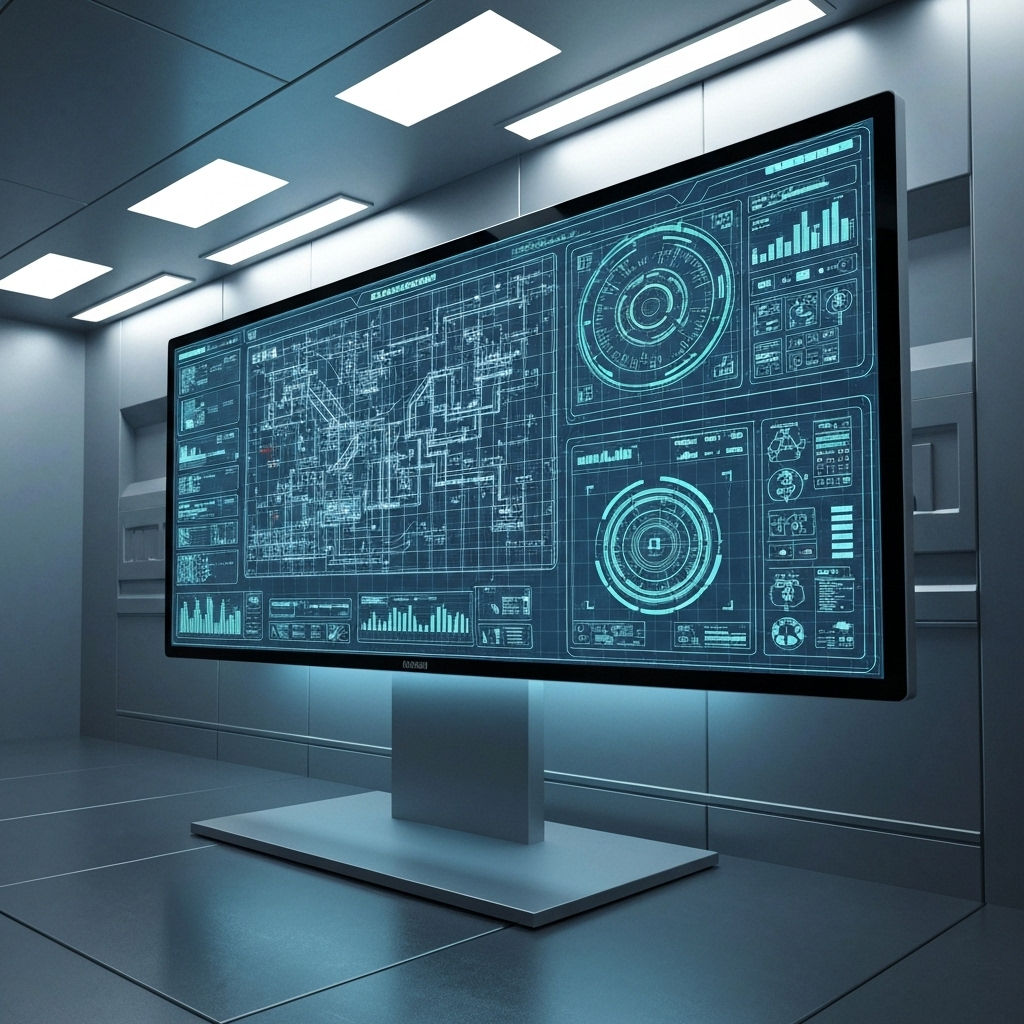 Holographic Display Monitor